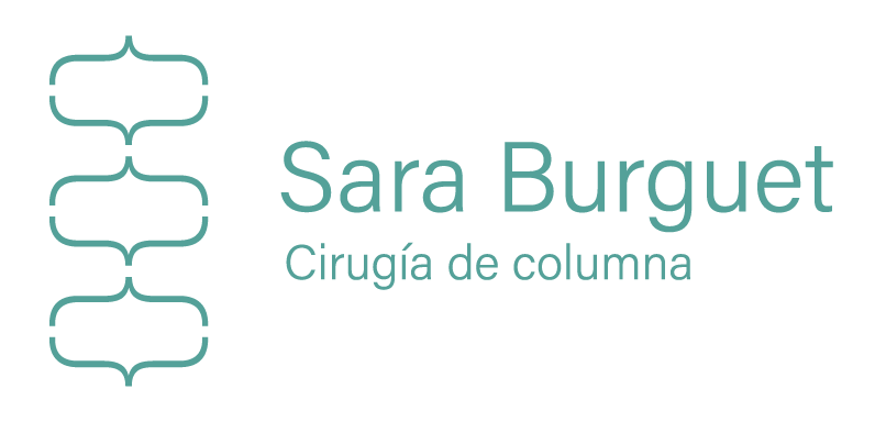 Dra. Sara Burguet. Cirugía de columna